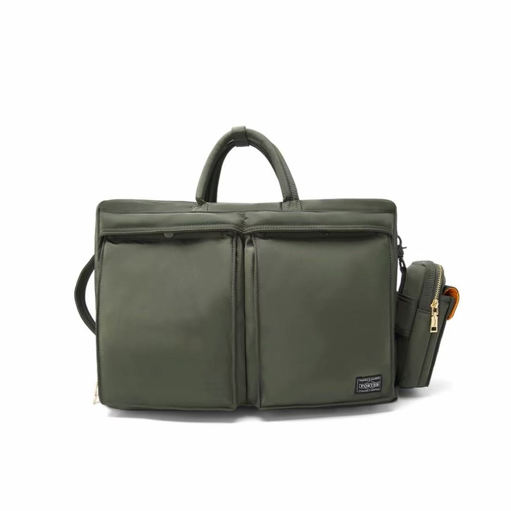 Japanese Techwear Utility Bag-Yoshida Style Multi-Way Convertible Briefcase/Back - Picture 3 of 7